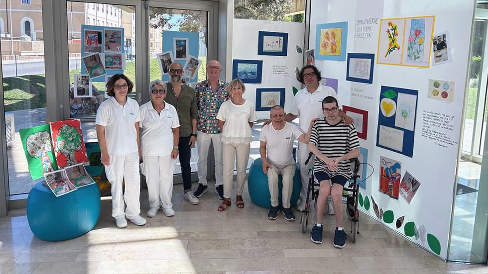 “Un prato di… emozioni”:  mostra di lavori artistici realizzati dai pazienti